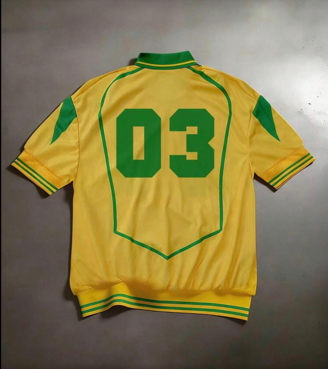 SUMWON Men's Retro Football Inspired Polo Shirt With Number Print And Button Placket Short Sleeve Collared Top Spring Summer Casual Wear